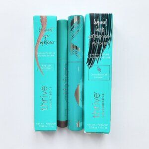 2Packs:Thrive Causemetics Brilliant Highlighting Stick Eye Brightener + Mascara